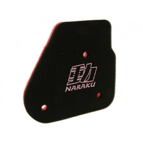 filtre a air mousse Naraku MBK nitro, Yamaha Neos
