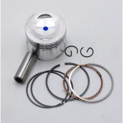  Jeu de segments de piston, kit de segments de piston de 39 mm  en acier à ressort professionnel universel pour GY6 50CC moteur horizontal  scooter ATV cyclomoteur moto