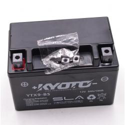 Batterie Kyoto GTX9-BS SLA ( YTX9-BS) Prête à l'Emploi 12V 8Ah