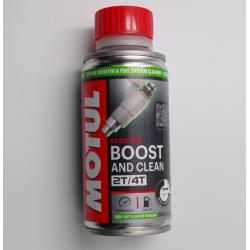 Boost octane et nettoyant du circuit d alimentation d essence scooter MOTUL 100ML