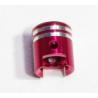 Bouchon de valve alu anodise rouge