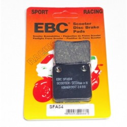 Plaquettes de frein racing EBC simple piston.