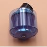 cornet 38mm coudé bleu scooter Chinois gy6 50 139QMB - 137QMA