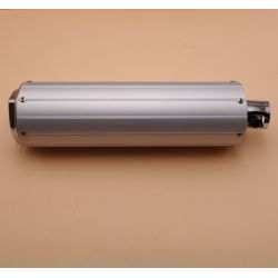 Silencieux Aluminium scooter Chinois 50cc 4t 139qmb 12 pouces