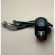 Commodo gauche scooter 139QMB avec levier de frein broche femelle